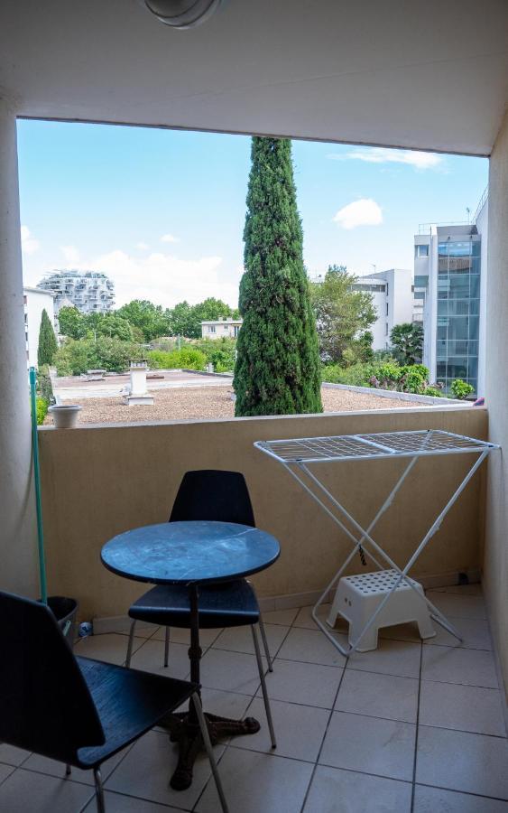 T1 30M² Avec Vue Sur Arbre Blanc Montpellier Exterior foto